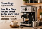 Your First Step Toward Better Coffee Starts with a Semi-Automatic Espresso Machine